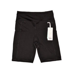 SAN FRANCISCO LIGHTS NEW $40 Jennifer Bike Short Black‎ Beauty Small